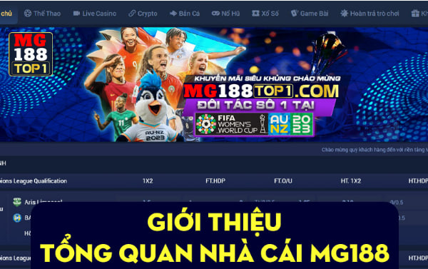 Cùng MG188 tham gia cá cược và nhận ưu đãi hấp dẫn